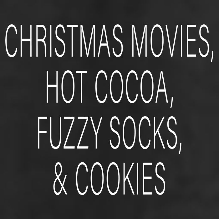 Christmas Movies Hot Cocoa Fuzzy Socks & Cookies 15oz Campfire Ceramic Mug