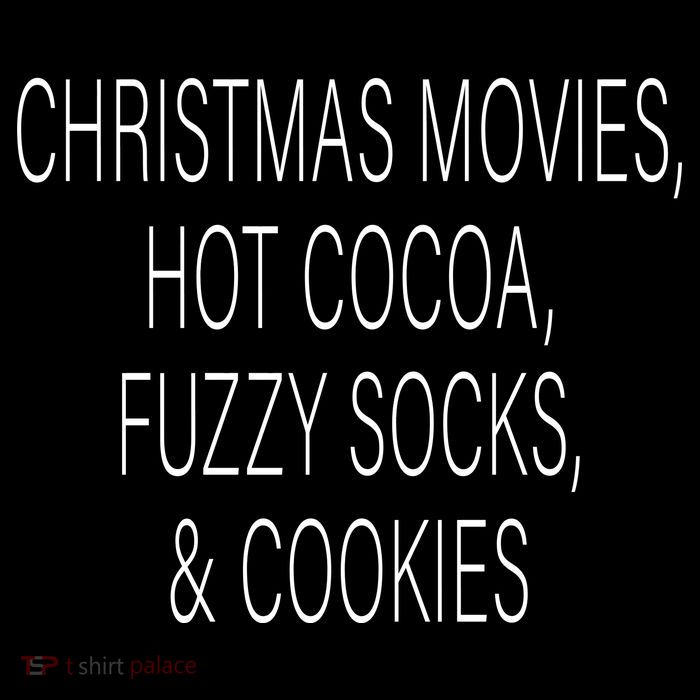 Christmas Movies Hot Cocoa Fuzzy Socks & Cookies 16 in Basic Backpack