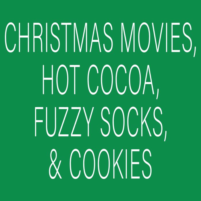 Christmas Movies Hot Cocoa Fuzzy Socks & Cookies Kids T-Shirt