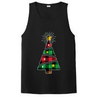 Christmas Multi Plaid Tree PosiCharge Competitor Tank
