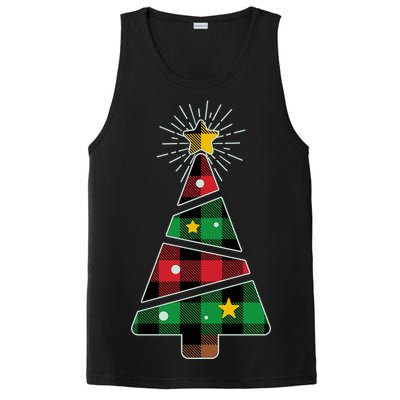 Christmas Multi Plaid Tree PosiCharge Competitor Tank