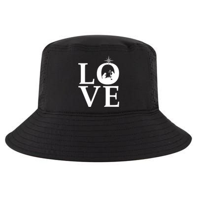 Christmas Nativity LOVE Cool Comfort Performance Bucket Hat