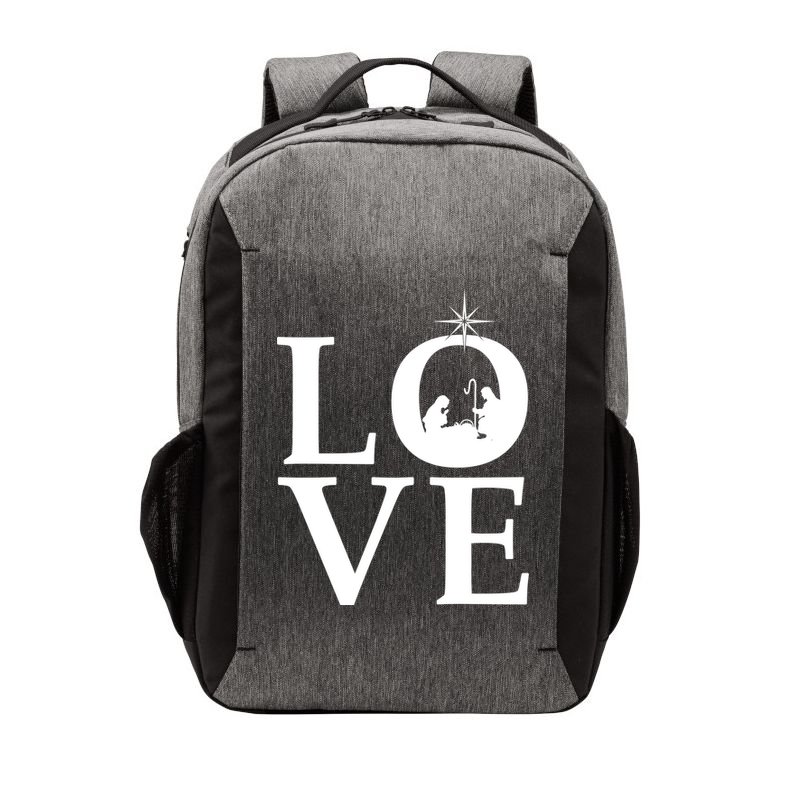 Christmas Nativity LOVE Vector Backpack