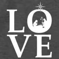 Christmas Nativity LOVE Vector Backpack