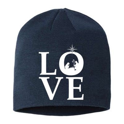 Christmas Nativity LOVE Sustainable Beanie