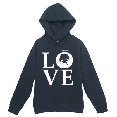 Christmas Nativity LOVE Urban Pullover Hoodie