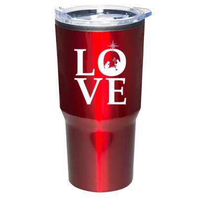 Christmas Nativity LOVE Tumbler