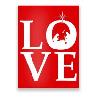 Christmas Nativity LOVE Poster