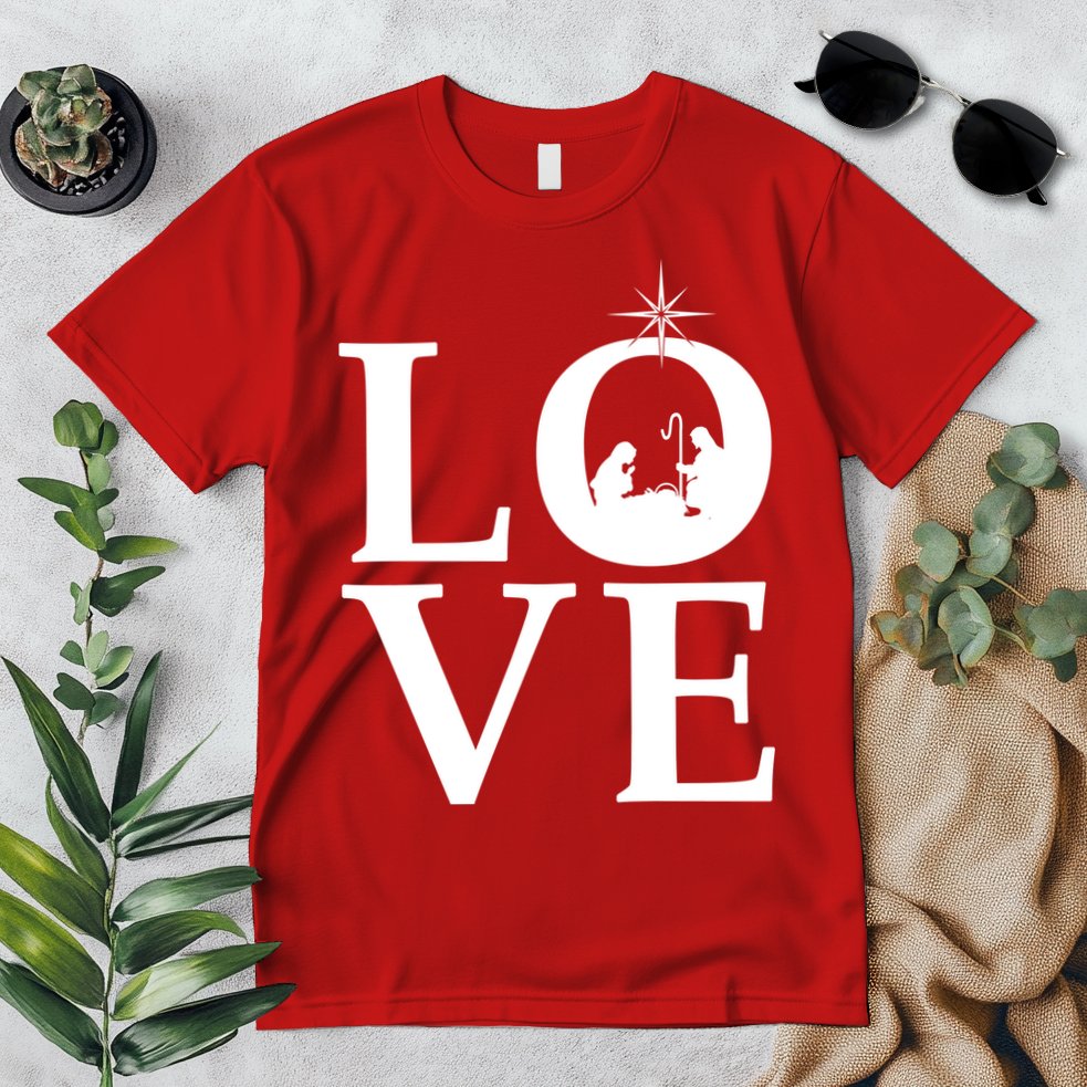 Christmas Nativity LOVE Premium T-Shirt