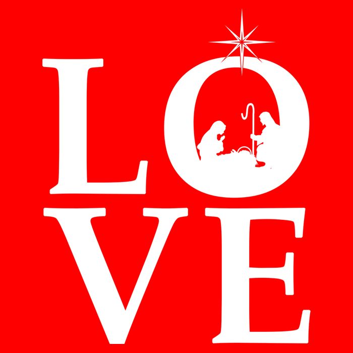 Christmas Nativity LOVE Premium T-Shirt