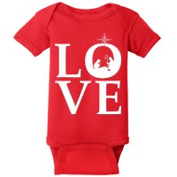 Christmas Nativity LOVE Baby Bodysuit