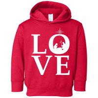 Christmas Nativity LOVE Toddler Hoodie