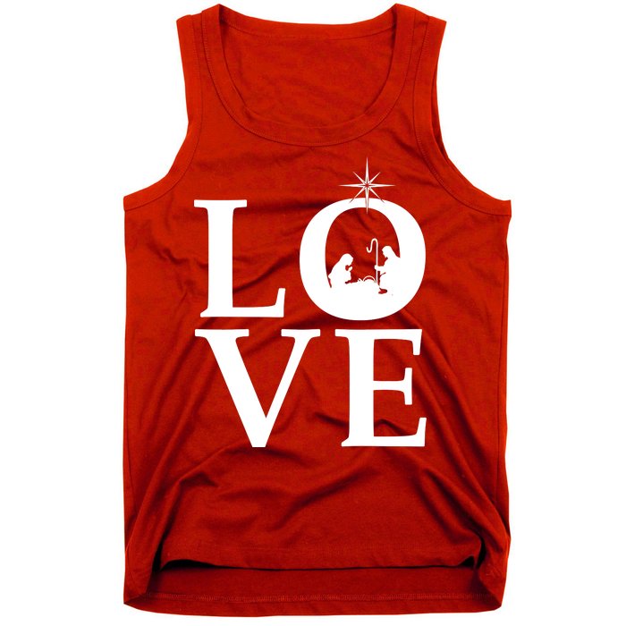 Christmas Nativity LOVE Tank Top