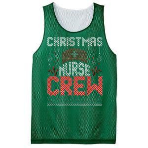 Christmas Nurse Crew Ugly Christmas Sweater RN Mesh Reversible Basketball Jersey Tank