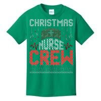 Christmas Nurse Crew Ugly Christmas Sweater RN Kids T-Shirt