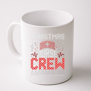 Christmas Nurse Crew Ugly Christmas Sweater RN Coffee Mug