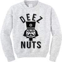 Christmas Nutcracker Deez Nuts Kids Sweatshirt