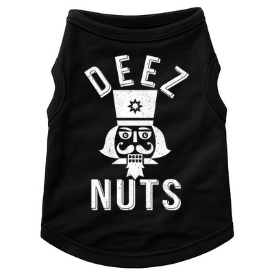 Christmas Nutcracker Deez Nuts Doggie Tank