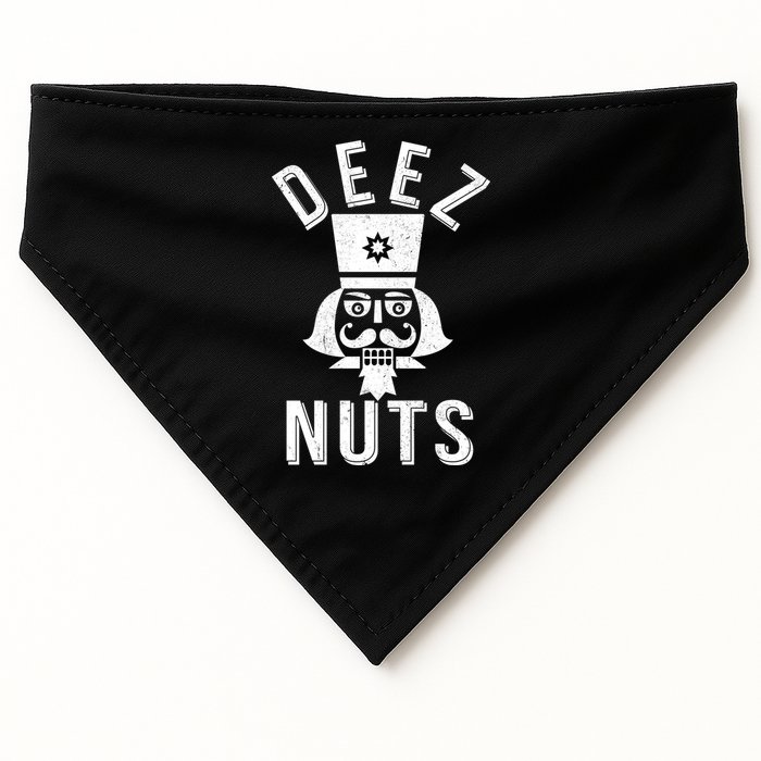 Christmas Nutcracker Deez Nuts USA-Made Doggie Bandana