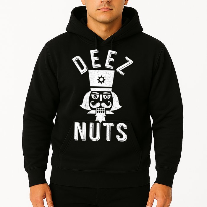 Christmas Nutcracker Deez Nuts Hoodie