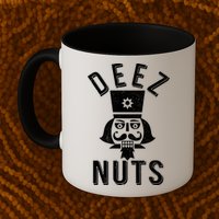 Christmas Nutcracker Deez Nuts Mug