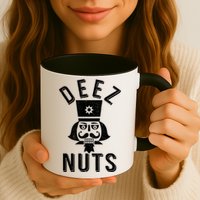 Christmas Nutcracker Deez Nuts Mug