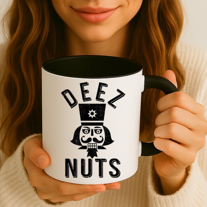 Christmas Nutcracker Deez Nuts Mug