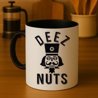 Christmas Nutcracker Deez Nuts Mug