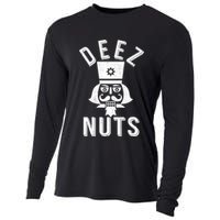 Christmas Nutcracker Deez Nuts Cooling Performance Long Sleeve Crew
