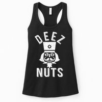 Christmas Nutcracker Deez Nuts Womens Tank Top