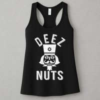Christmas Nutcracker Deez Nuts Womens Tank Top