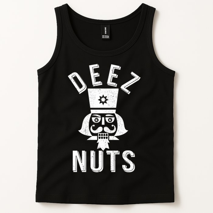 Christmas Nutcracker Deez Nuts Tank Top