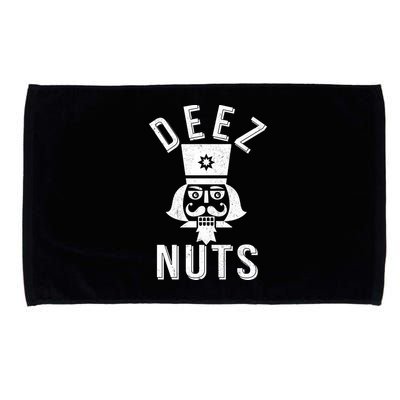 Christmas Nutcracker Deez Nuts Microfiber Hand Towel