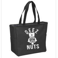 Christmas Nutcracker Deez Nuts Zip Tote Bag