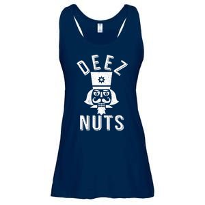 Christmas Nutcracker Deez Nuts Ladies Essential Flowy Tank