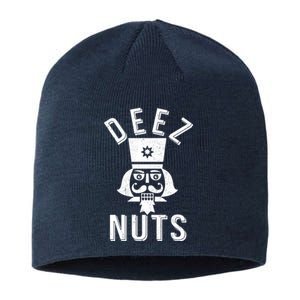 Christmas Nutcracker Deez Nuts Sustainable Beanie