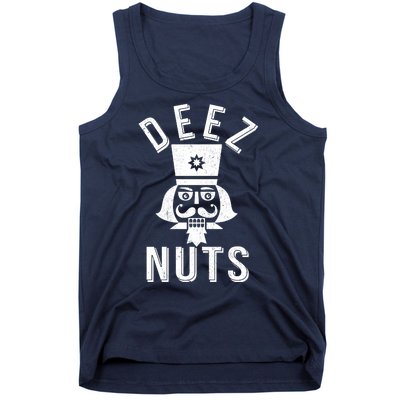 Christmas Nutcracker Deez Nuts Tank Top