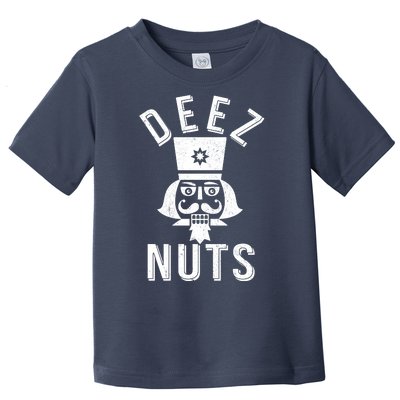 Christmas Nutcracker Deez Nuts Toddler T-Shirt