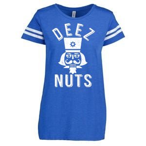 Christmas Nutcracker Deez Nuts Enza Ladies Jersey Football T-Shirt