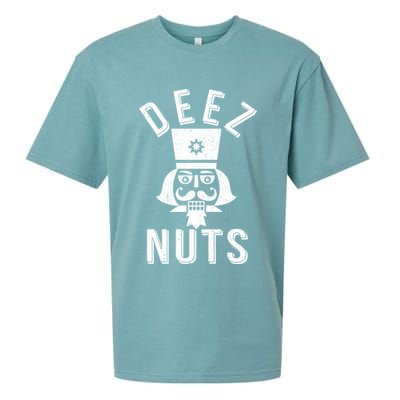 Christmas Nutcracker Deez Nuts Sueded Cloud Jersey T-Shirt