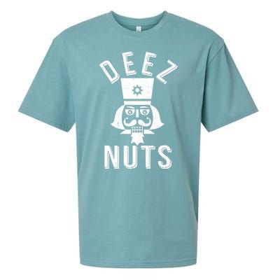 Christmas Nutcracker Deez Nuts Sueded Cloud Jersey T-Shirt