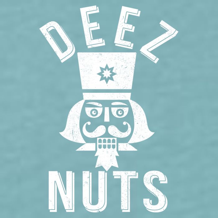 Christmas Nutcracker Deez Nuts Sueded Cloud Jersey T-Shirt