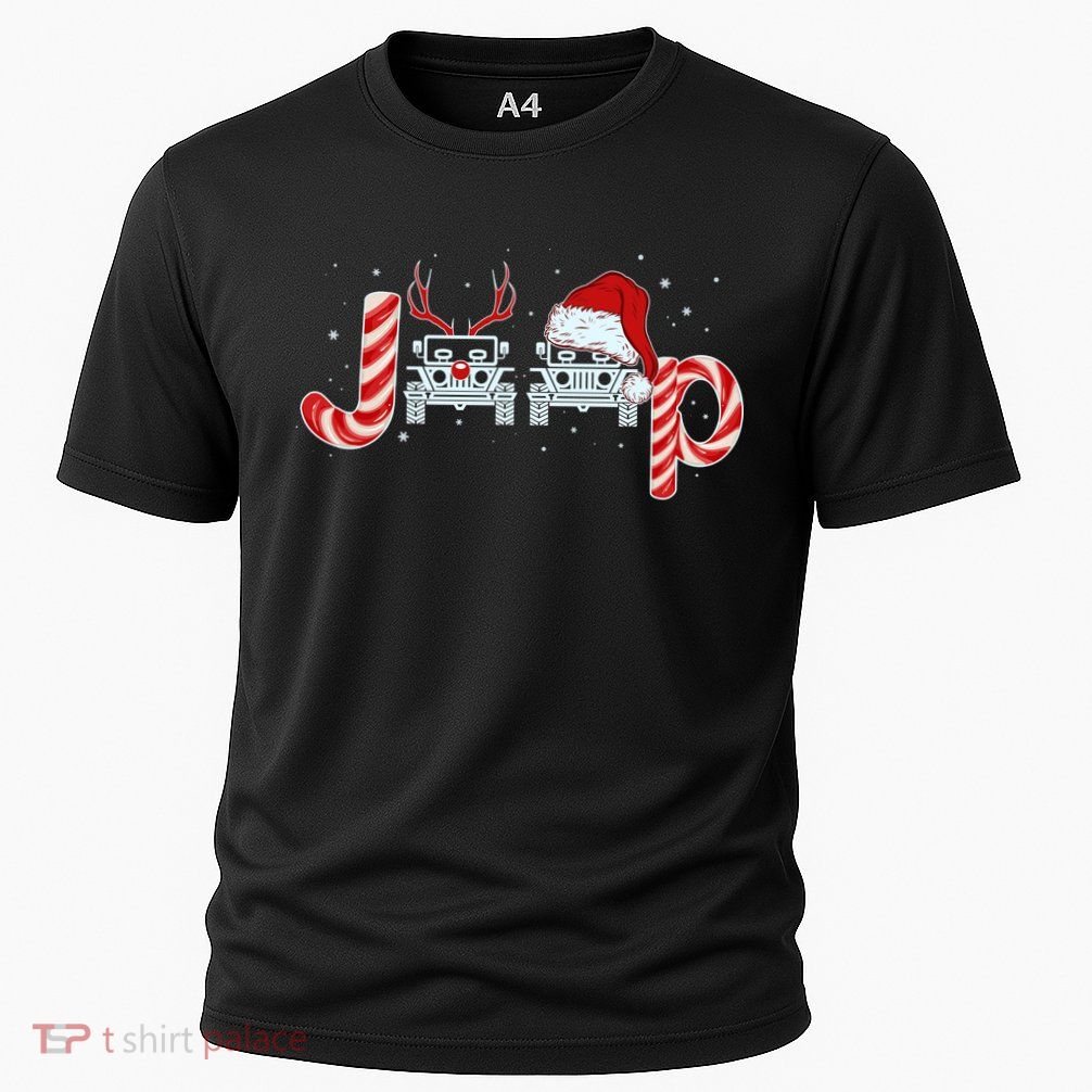 Christmas off Road Car Reindeer Performance Shirt