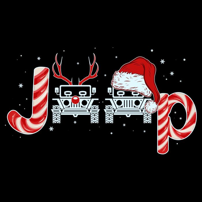 Christmas off Road Car Reindeer Cooling Performance Crew T-Shirt