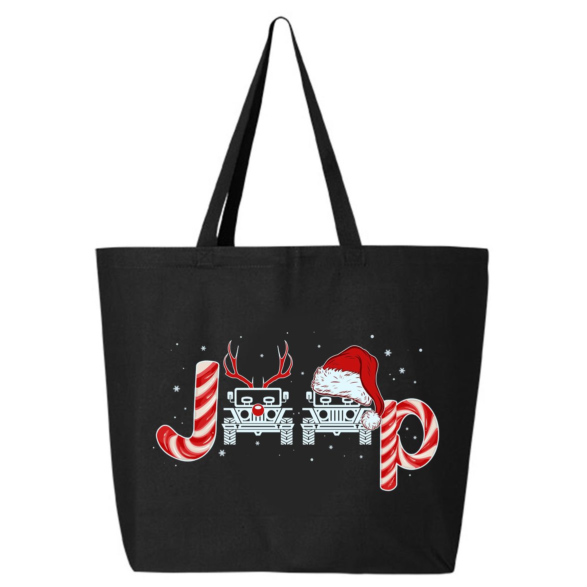 Christmas off Road Car Reindeer 25L Jumbo Tote