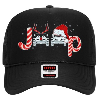 Christmas off Road Car Reindeer Trucker Hat