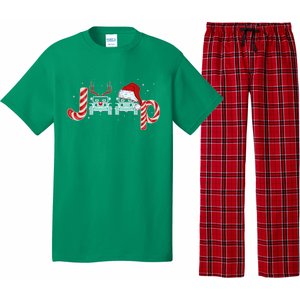 Christmas off Road Car Reindeer Pajama Set