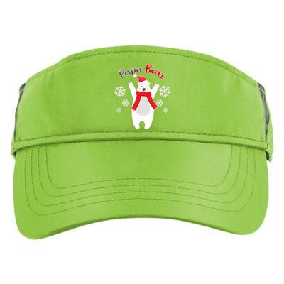 Christmas Papa Bear Adult Drive Performance Visor