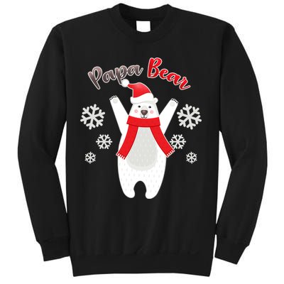 Christmas Papa Bear Sweatshirt