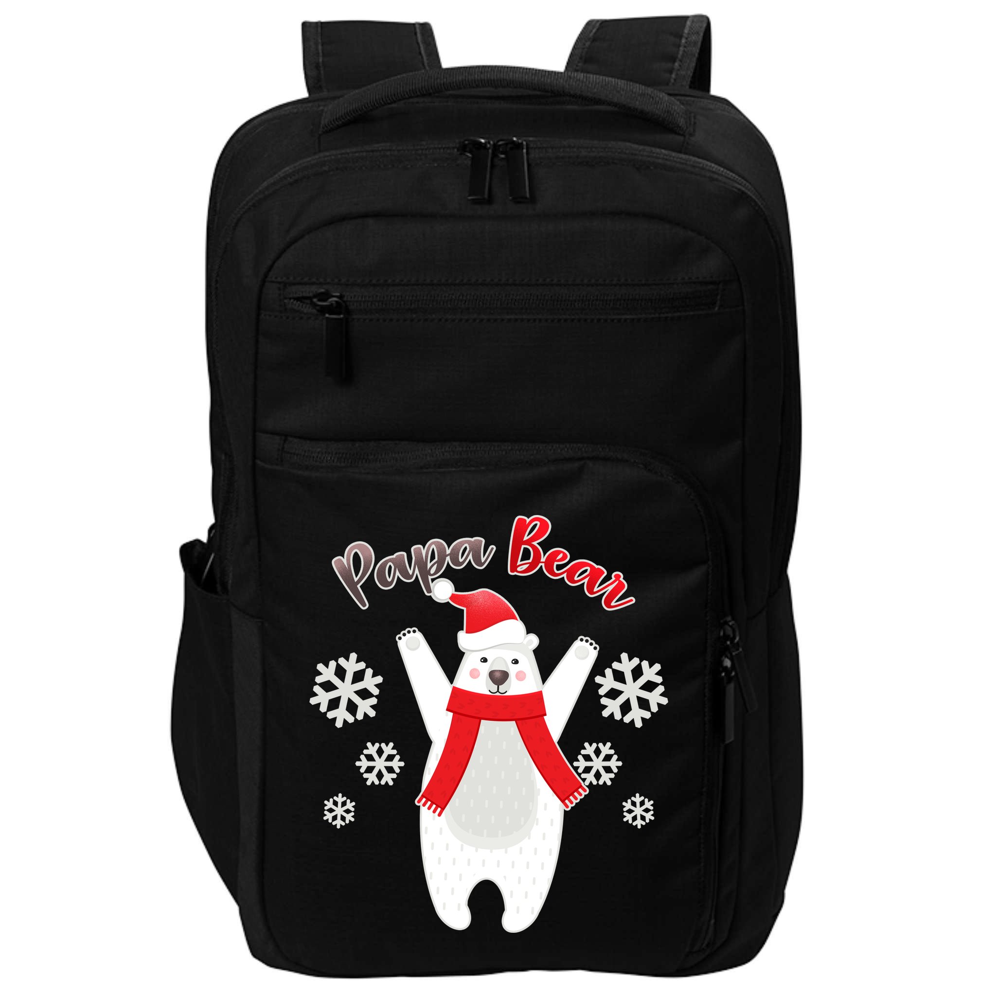 Christmas Papa Bear Impact Tech Backpack